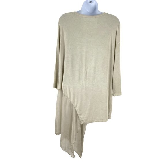 Soft Surroundings Asymmetrical Light Tunic Top NWT Women's Large Petite - Picture 5 of 7